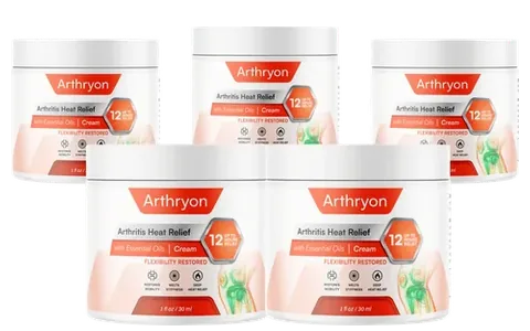 Pakke med 5 flasker Arthryon Cream